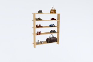 Обувной шкаф Asir, бежевый цена и информация | Полки для обуви, банкетки | 220.lv