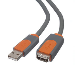 Belkin CU1100CP4.8M, USB-A, 4.8 m цена и информация | Кабели и провода | 220.lv