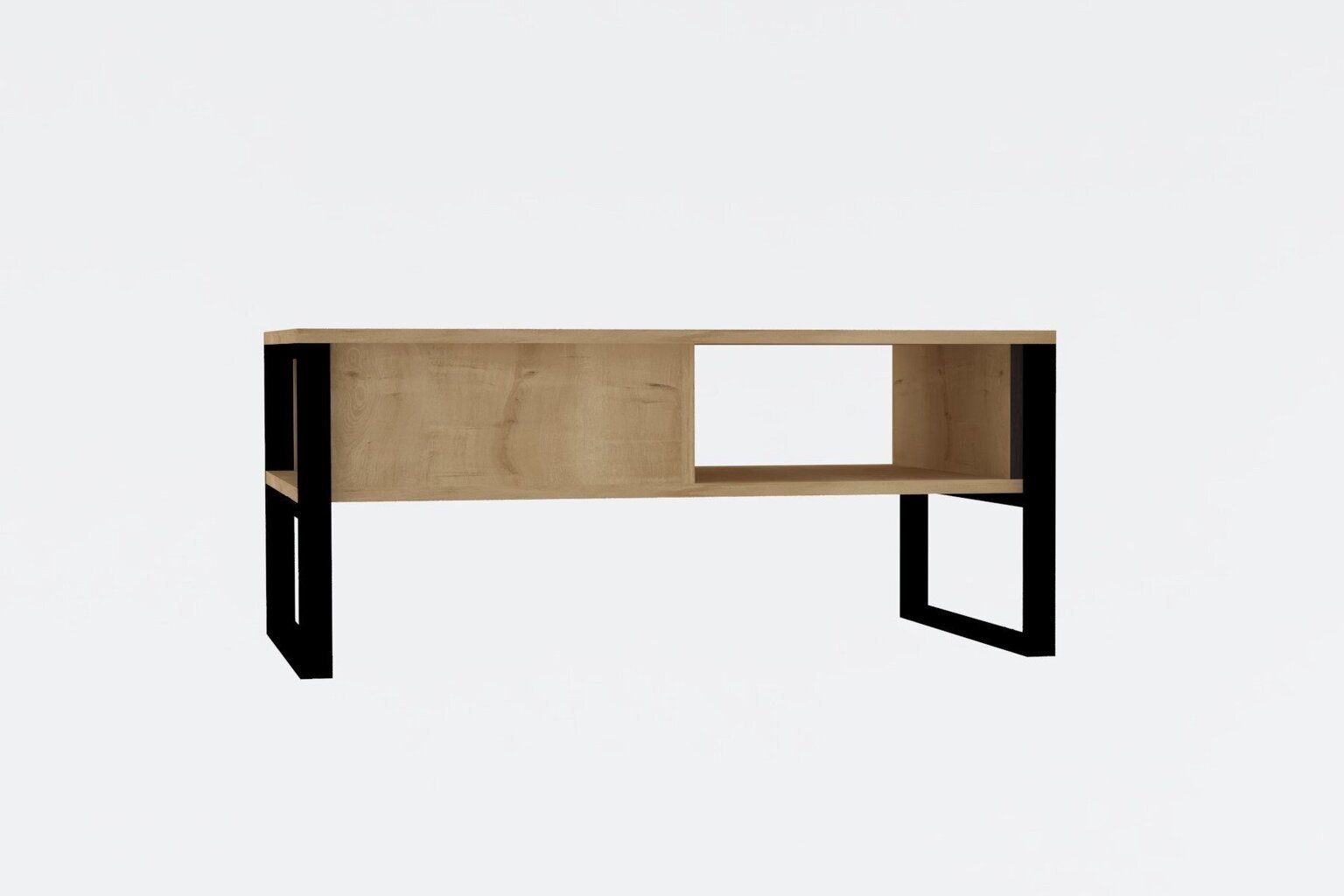 Kafijas galdiņš, Asir, 100x60x44 cm, bēšs cena un informācija | Žurnālgaldiņi | 220.lv