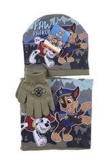 Cepuru, cimdu un šalles komplekts zēniem Paw Patrol цена и информация | Шапки, перчатки, шарфы для мальчиков | 220.lv