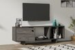 TV galds Asir, 140x45x29 cm, pelēks цена и информация | TV galdiņi | 220.lv