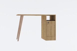 Mācību galds Asir, 110x74x50 cm, brūns cena un informācija | Datorgaldi, rakstāmgaldi, biroja galdi | 220.lv