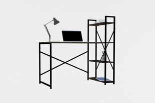 Mācību galds Asir, 120x75x60 cm, pelēks cena un informācija | Datorgaldi, rakstāmgaldi, biroja galdi | 220.lv