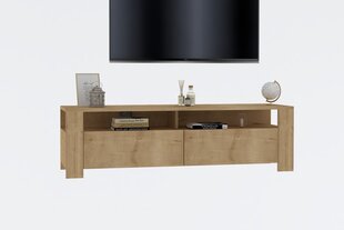 TV galdiņš Asir, 140x40x40 cm, bēšs cena un informācija | TV galdiņi | 220.lv