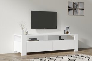 TV galdiņš Asir, 140x40x40 cm, balts cena un informācija | TV galdiņi | 220.lv