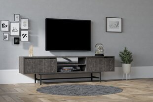 TV galdiņš Asir, 180x50x40 cm, pelēks cena un informācija | TV galdiņi | 220.lv