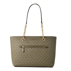 Sieviešu Rokassoma Michael Kors Jet Set Zaļš 30 x 27 x 13 cm - S0373125 cena un informācija | Sieviešu somas | 220.lv