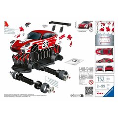 Puzle Ravensburger 3D Porsche 911 cena un informācija | Puzles, 3D puzles | 220.lv