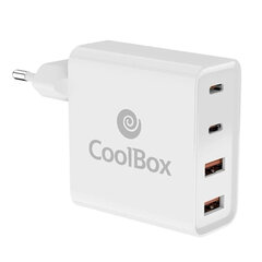 USB Kabelis CoolBox COO-CUAC-100P Balts - cena un informācija | Savienotājkabeļi | 220.lv