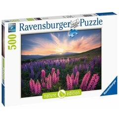 Пазл Ravensburger Люпины, 500 дет. цена и информация | Пазлы | 220.lv