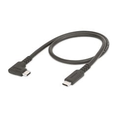 USB-C Kabelis Startech RUSB31CC50CMBR Melns 50 cm - cena un informācija | Savienotājkabeļi | 220.lv