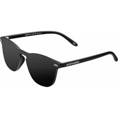 Unisex Saulesbrilles Northweek Phantom Wall All Ø 45 mm Melns - S05118430 cena un informācija | Saulesbrilles  vīriešiem | 220.lv