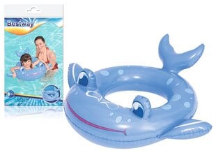 Peldēšanas riņķis Bestway 36128, zils, 84 x 71 cm cena un informācija | Ūdens, smilšu un pludmales rotaļlietas | 220.lv