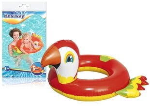 Кольцо для плавания с попугаем 84 x 76 см, Bestway 36128 цена и информация | Игрушки для песка, воды, пляжа | 220.lv