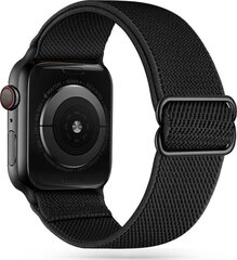 Tech-Protect watch strap Mellow Apple Watch 3/4/5/6/7/SE 42/44/45mm, black цена и информация | Аксессуары для смарт-часов и браслетов | 220.lv