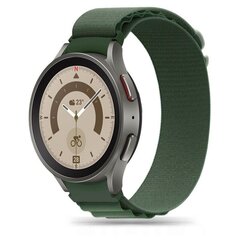 Tech-Protect ремешок для часов Nylon Pro Samsung Galaxy Watch4/5/5 Pro, military green цена и информация | Аксессуары для смарт-часов и браслетов | 220.lv
