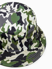 мужская шапка h136 - зеленая цена и информация | Мужские шарфы, шапки, перчатки | 220.lv