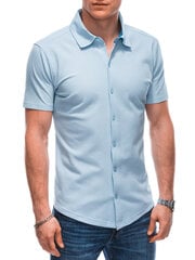 Krekls vīriešiem Edoti 121631-7, zils цена и информация | Мужские рубашки | 220.lv