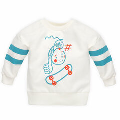 Bērnu jaka Pinokio, balta cena un informācija | Džemperi, vestes, jaciņas zīdaiņiem | 220.lv