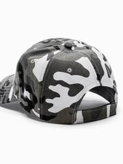 кепка h153 - серый/камуфляж цена и информация | Мужские шарфы, шапки, перчатки | 220.lv