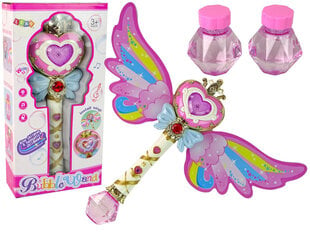 Ziepju burbuļ zizlis Lean Toys, rozā cena un informācija | Ūdens, smilšu un pludmales rotaļlietas | 220.lv