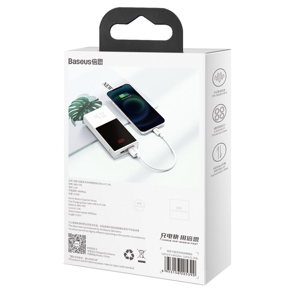 Superior 10183161 iPhone Lightning цена и информация | Savienotājkabeļi | 220.lv