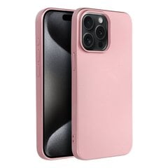 Metallic Чехол для Iphone 15 Pro max, розовый цена и информация | Чехлы для телефонов | 220.lv