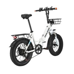 Elektriskais velosipēds Philodo H4, 20", balts cena un informācija | Elektrovelosipēdi | 220.lv