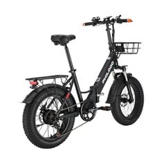 Электровелосипед PHILODO H4 20", черный, 250Вт, 13Ач цена и информация | Электровелосипеды | 220.lv