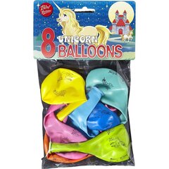 Balonu komplekts Unicorn, 8 gab. cena un informācija | Baloni | 220.lv
