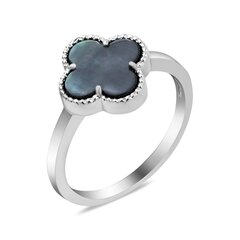 Серебряное кольцо с перламутром цена и информация | Кольца | 220.lv