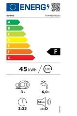 Ströme TDW45S03D цена и информация | Посудомоечные машины | 220.lv