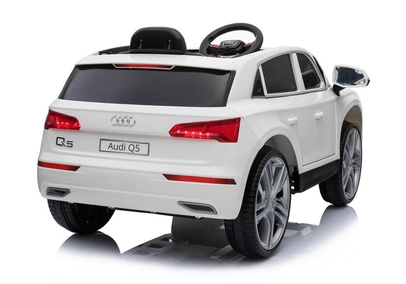 Elektromobilis bērniem Audi Q5, balts цена и информация | Bērnu elektroauto | 220.lv