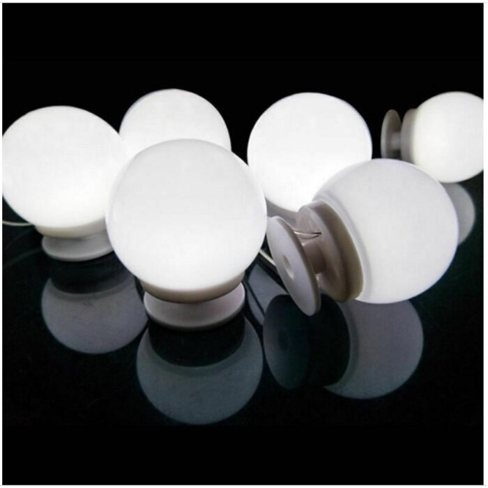 Spoguļa LED lampas 10 gabali cena un informācija | Iebūvējamās lampas, LED paneļi | 220.lv