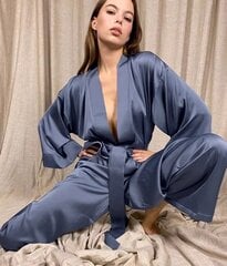 Пижама со штанами для женщин Grey, серый  цена и информация | Женские пижамы, ночнушки | 220.lv