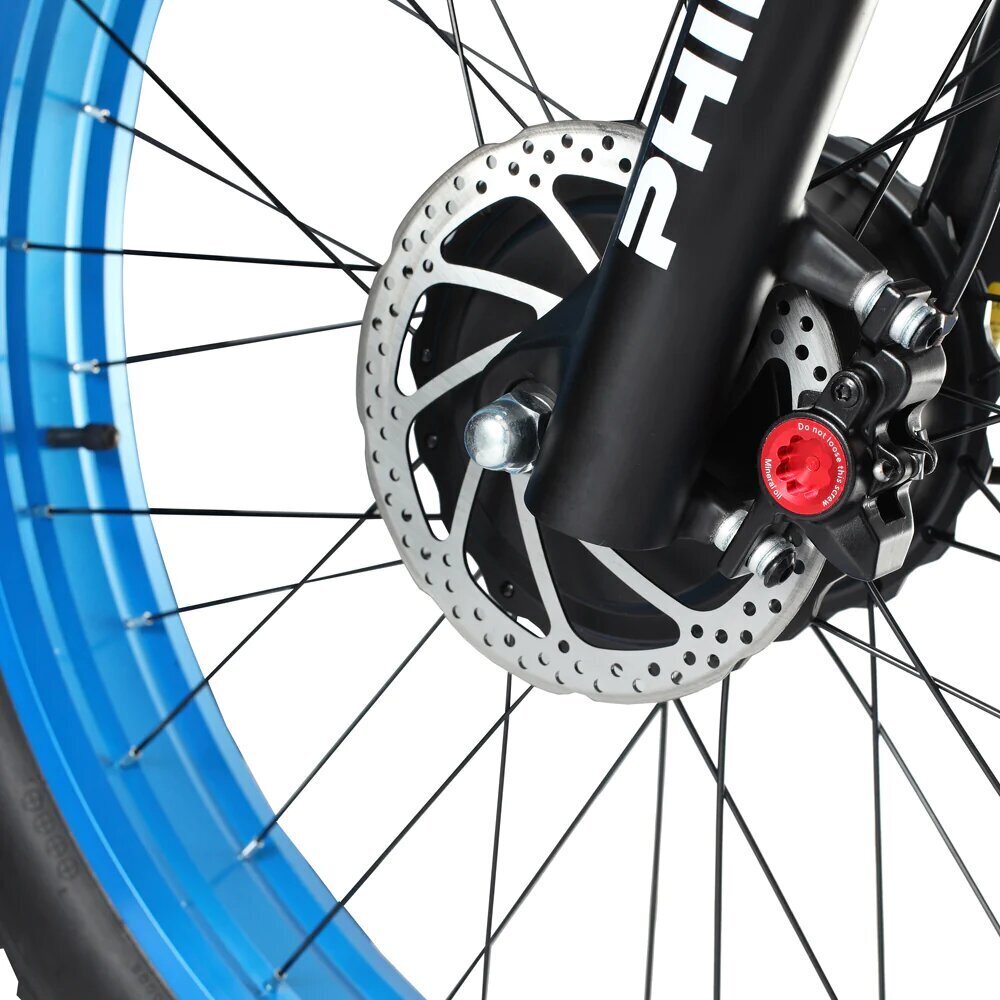 Elektriskais velosipēds Philodo H8 AWD, 26", zils цена и информация | Elektrovelosipēdi | 220.lv