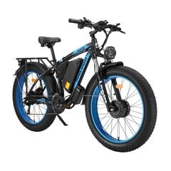 Elektriskais velosipēds Philodo H8 AWD, 26", zils цена и информация | Электровелосипеды | 220.lv