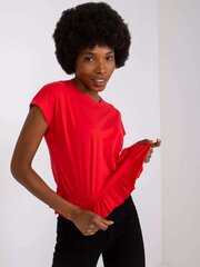 красная футболка с карманом из хлопка ventura mayflies цена и информация | Футболка женская | 220.lv