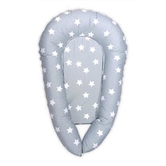 Гнездышко для младенца Lorelli, Stars Grey Mist цена и информация | Детские подушки, конверты, спальники | 220.lv