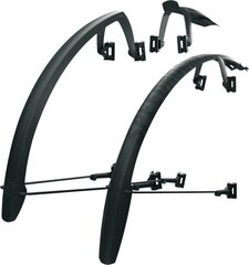 Комплект брызговиков SKS Speedrocker 28" для велосипеда, черный цена и информация | Крылья для велосипеда | 220.lv
