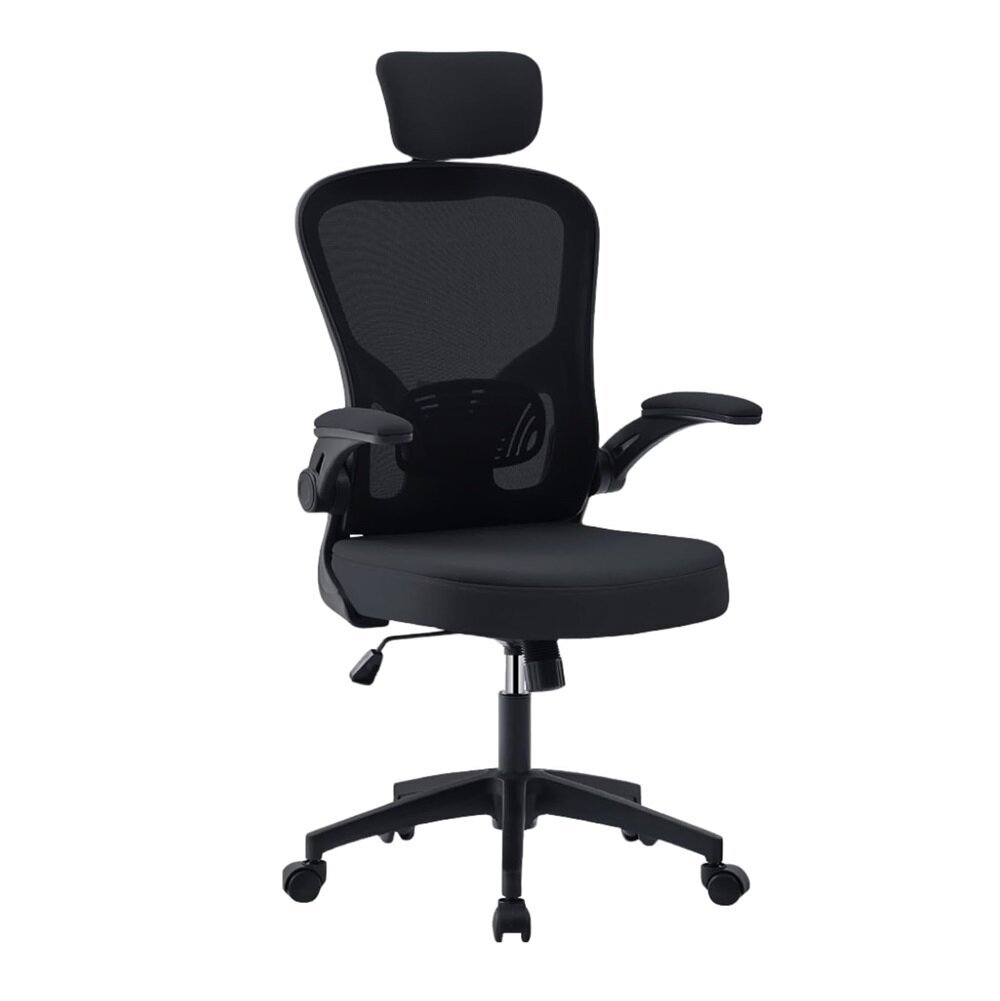 Biroja krēsls Restock Flexi, melns cena un informācija | Biroja krēsli | 220.lv