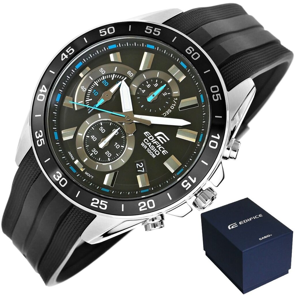 CASIO EDIFICE vīriešu pulkstenis EFV-550P-1AVUEF 10 BAR VVA5692 цена и информация | Vīriešu pulksteņi | 220.lv