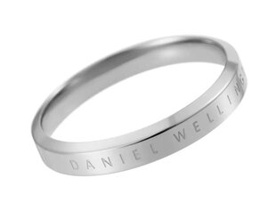 Oriģinālais tērauda gredzens Daniel Wellington Classic DW0040002 cena un informācija | Vīriešu rotaslietas | 220.lv
