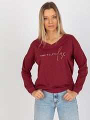 Женский красный свитер больших размеров цена и информация | Женские кофты | 220.lv