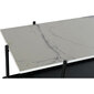 Konsoles galds DKD Home Decor, melns/balts cena un informācija | Konsoles galdiņi | 220.lv