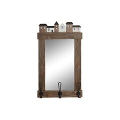 Sienas spogulis DKD Home Decor, brūns cena un informācija | Spoguļi | 220.lv