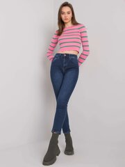 темно-синие джинсы женские обычные silves цена и информация | Женские джинсы | 220.lv