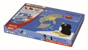 Magnētiska mozaīka iotobo Arctic Life, 54 det. цена и информация | Развивающие игрушки | 220.lv