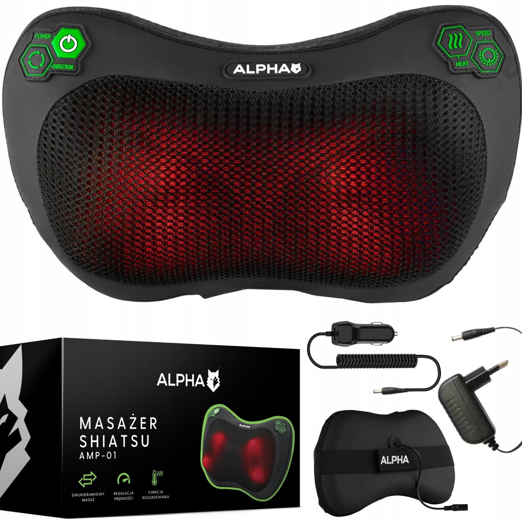 Shiatsu Alfa AMP-01 цена и информация | Masāžas ierīces | 220.lv