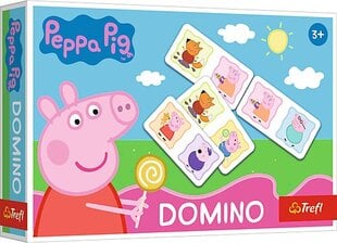 Galda spēle Domino Peppa Pig Trefl cena un informācija | Galda spēles | 220.lv